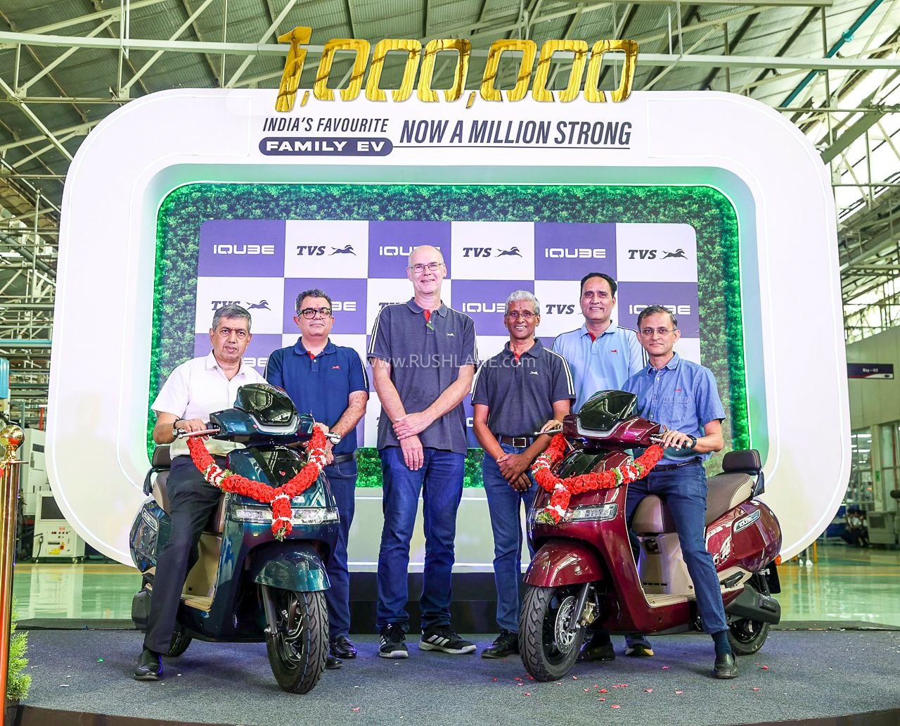 TVS iQube hits 1 million sales milestone