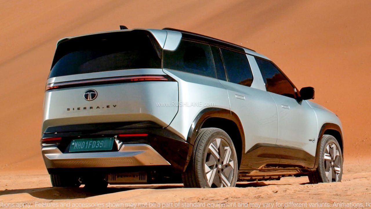 Tata Sierra EV revealed