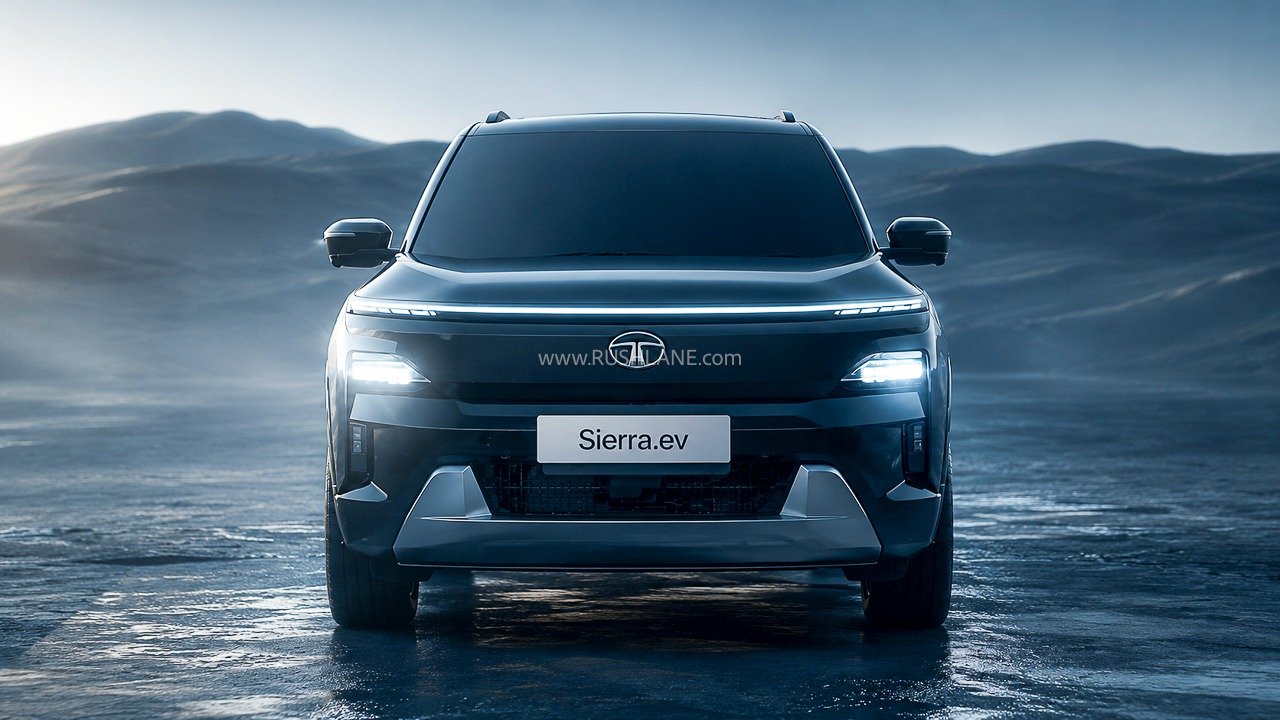 Tata Sierra EV digital render based on teaser