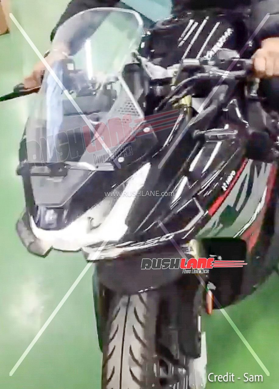 2026 Hero Karizma XMR 250 spied
