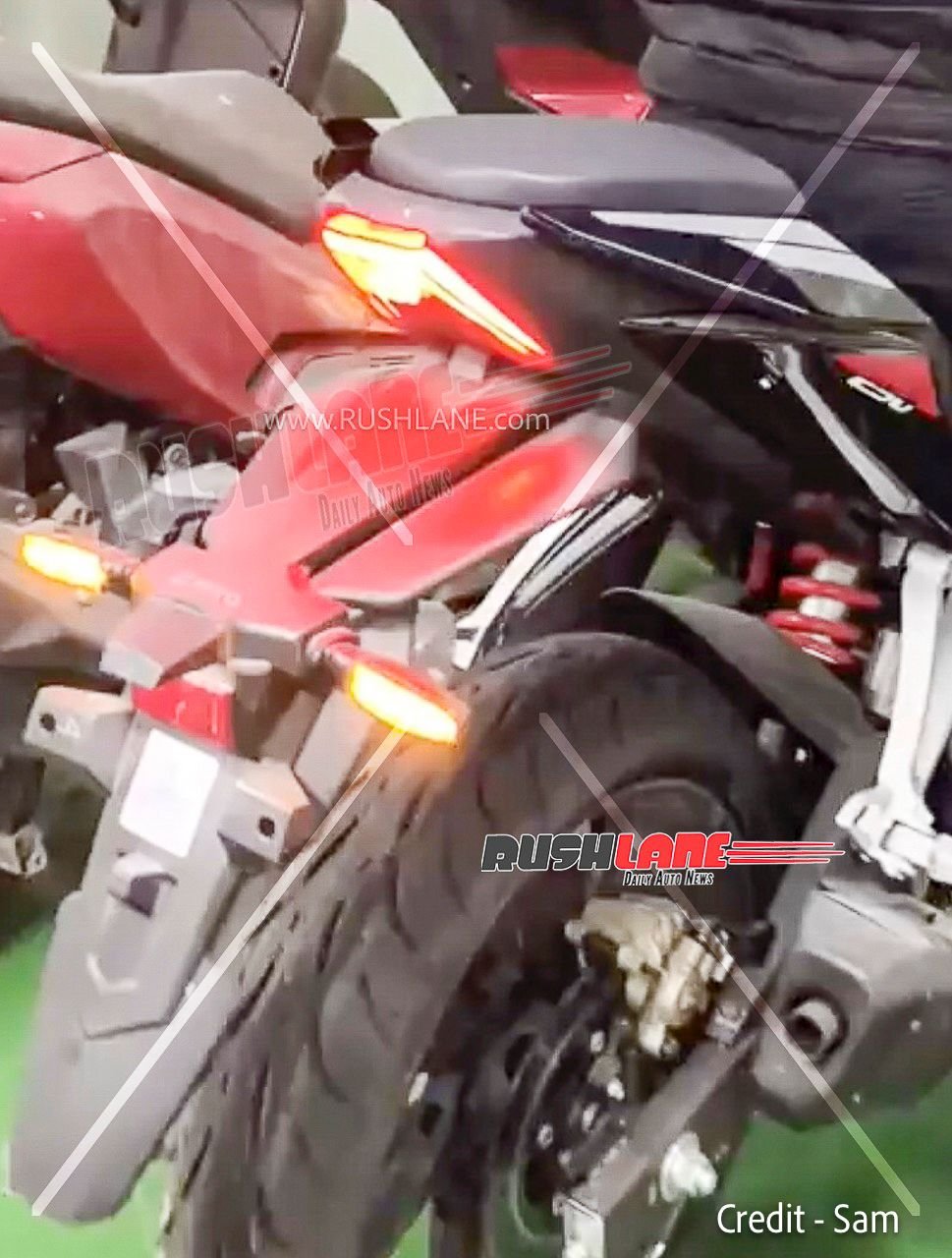 2026 Hero Karizma XMR 250 spied