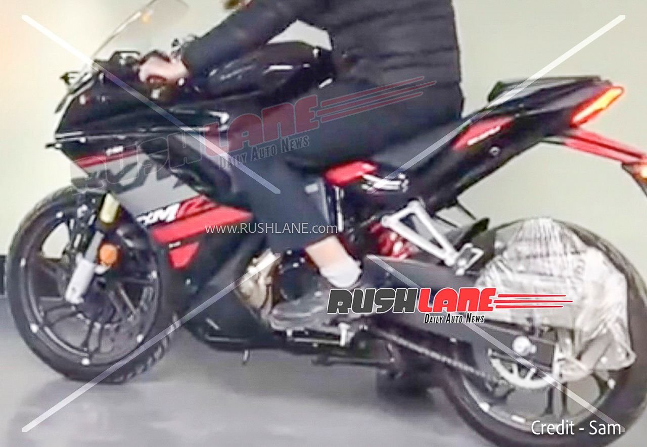 2026 Hero Karizma XMR 250 spied