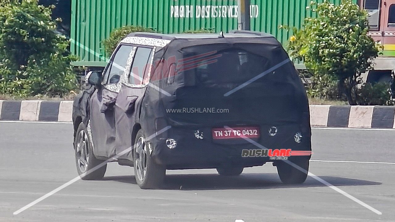 New Kia Ciros EV spied