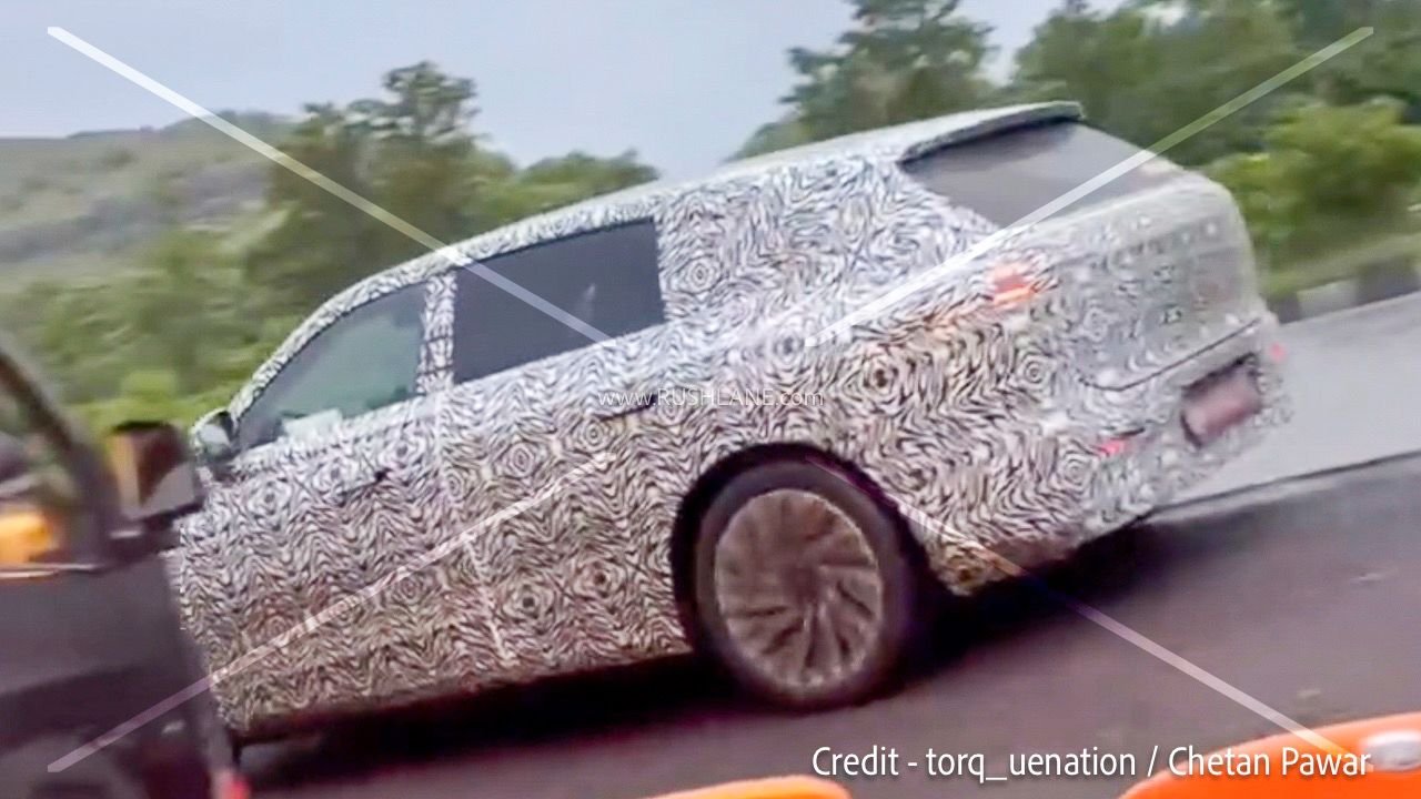 New Tata Avinya electric SUV spied
