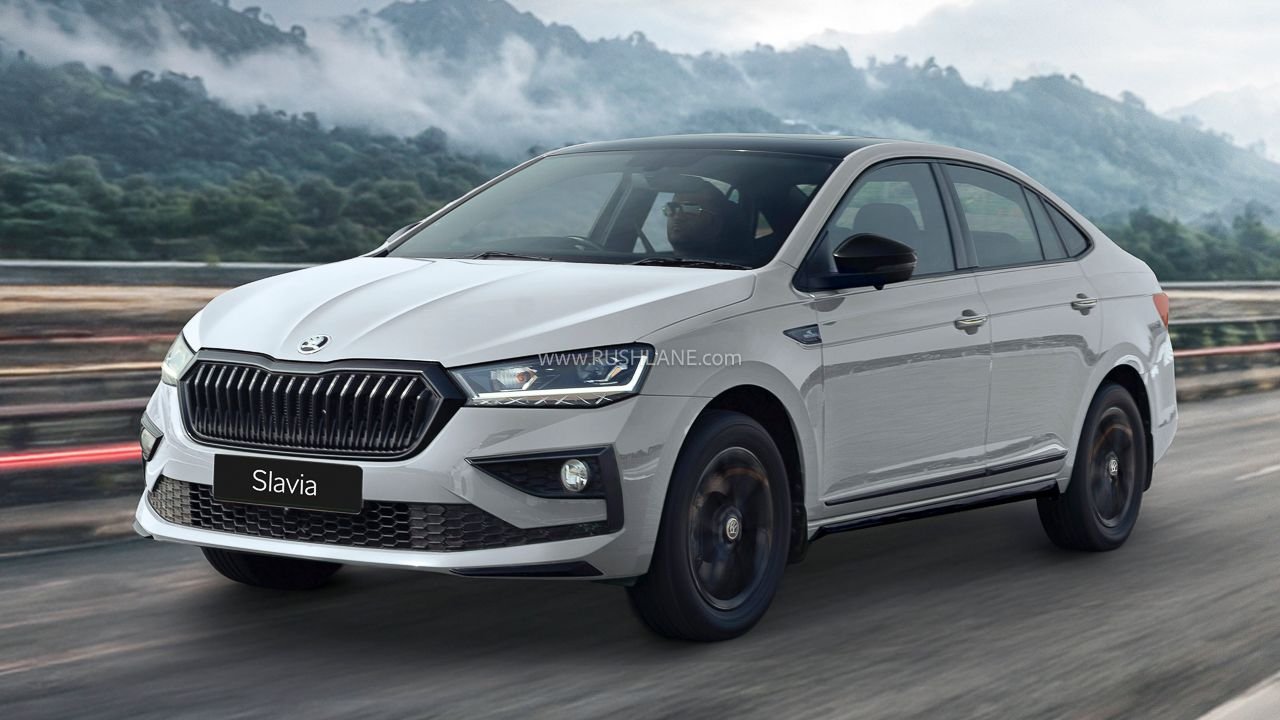 Skoda Slavia Monte Carlo New Dual Tone Color