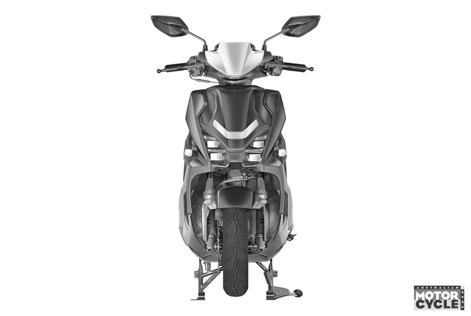 New Yamaha Electric Scooter Patent