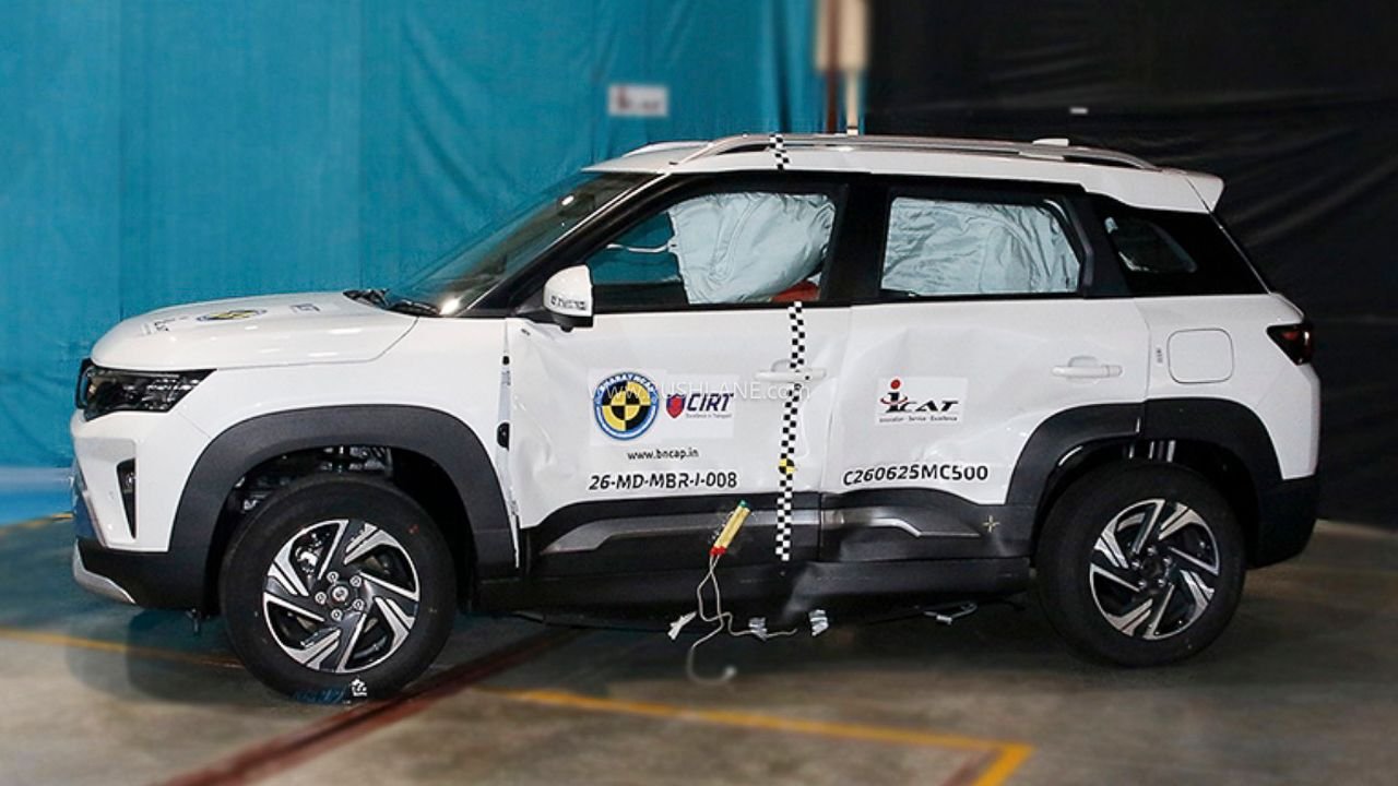 New Maruti Brezza Facelift Crash Test
