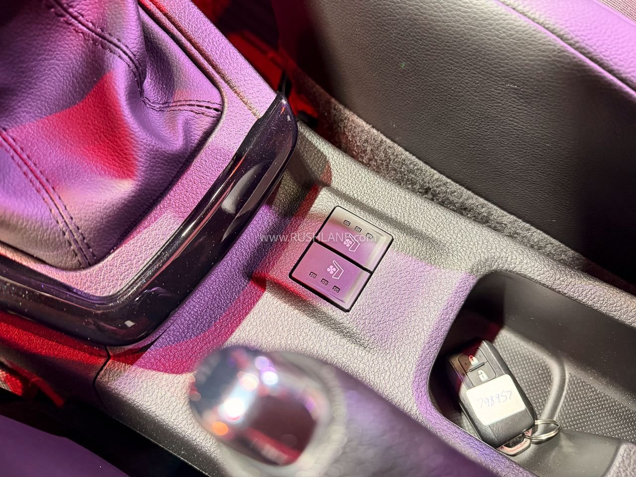 ventilated front seats