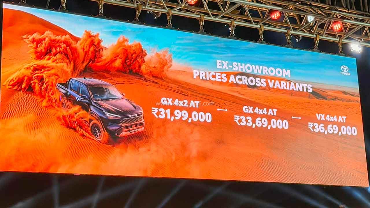 New 9th generation Toyota Hilux launched