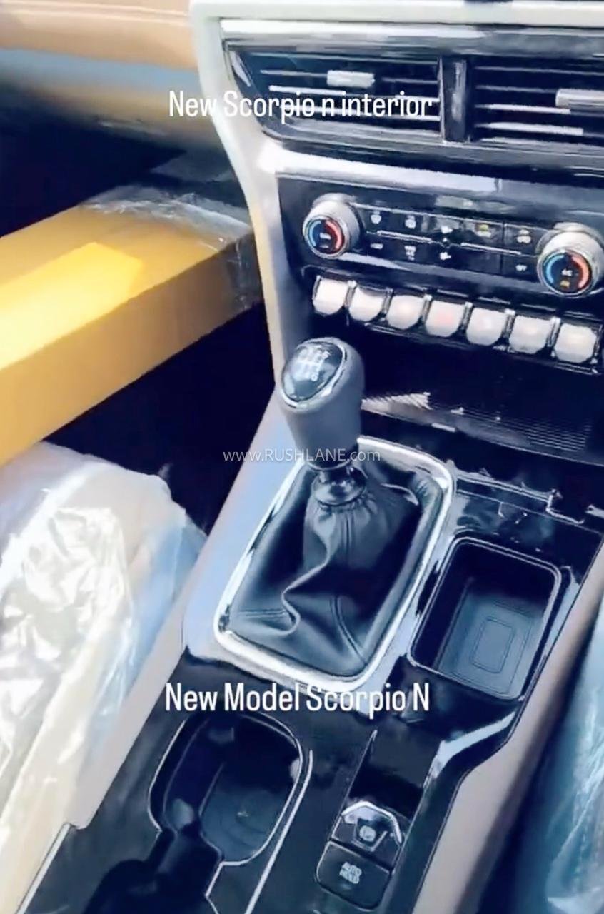 2026 Mahindra Scorpio N facelift interior