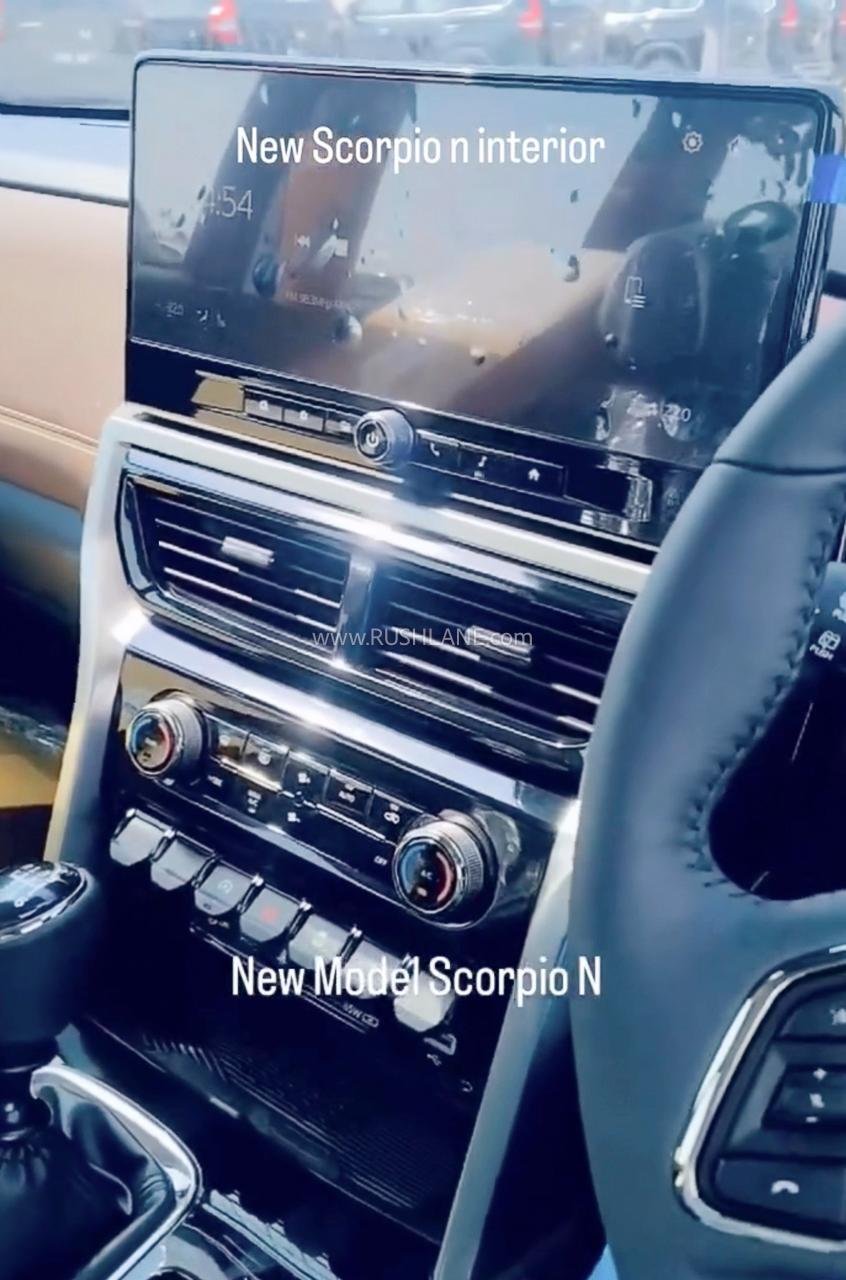 2026 Mahindra Scorpio N facelift interior
