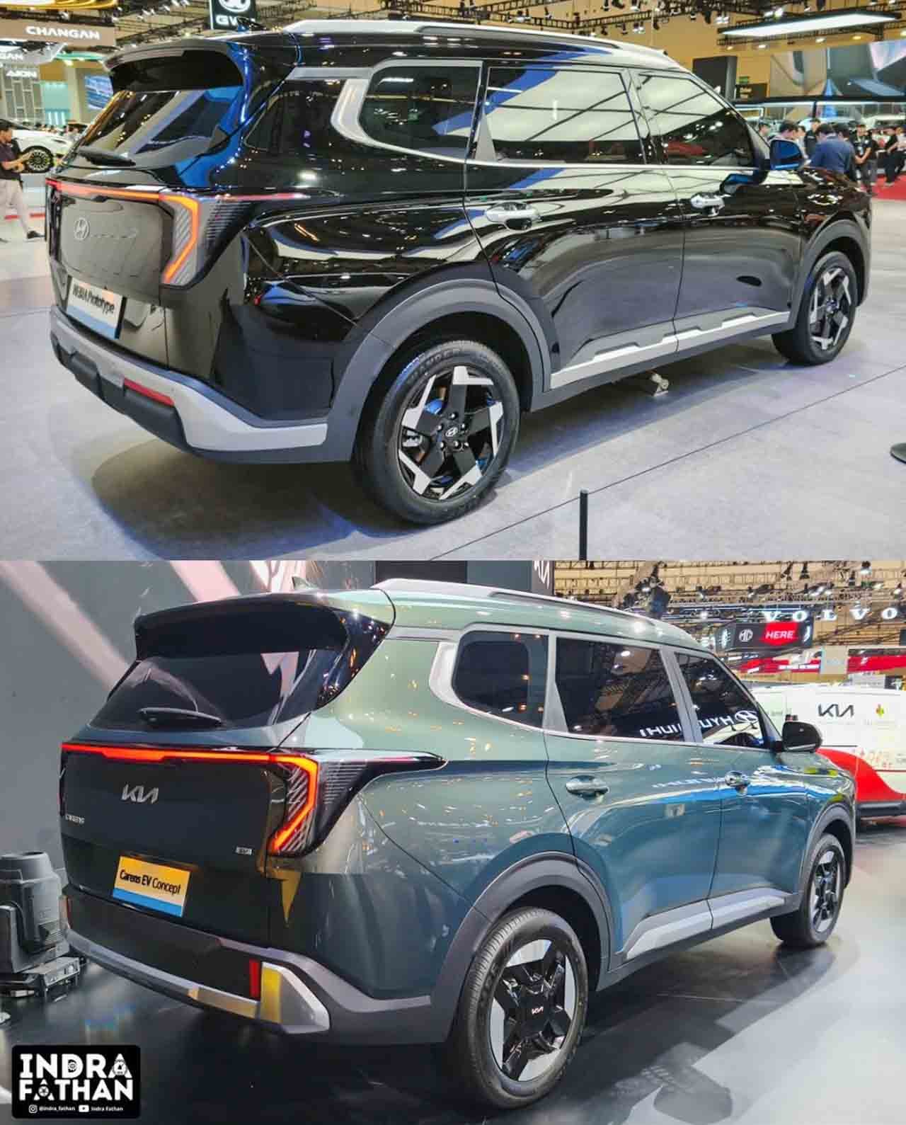 Hyundai Nira vs Kia Clavis EV