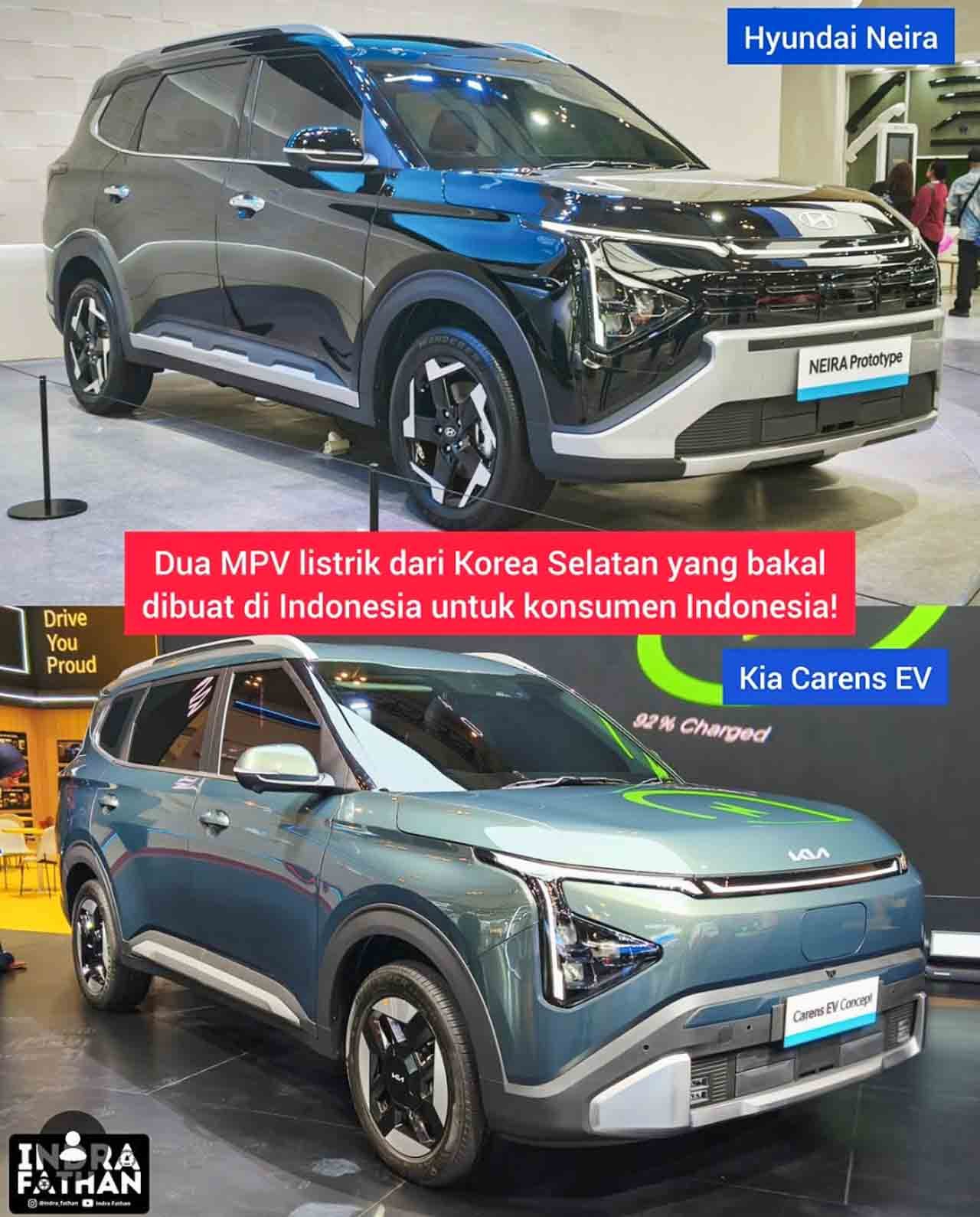 Hyundai Nira vs Kia Clavis EV