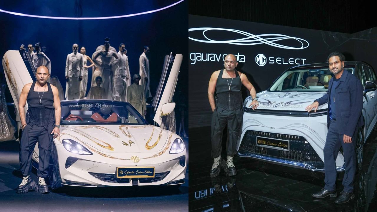 MG Cyberster and M9 Couture Edition
