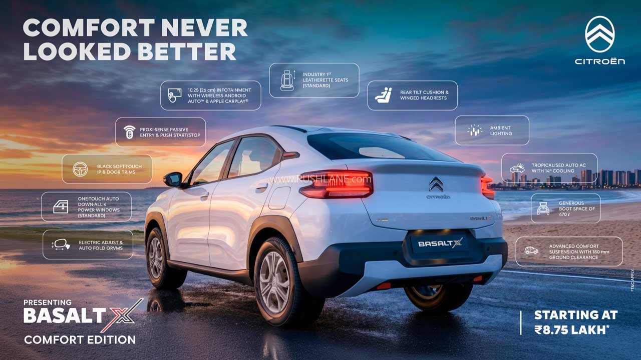 Citroen Basalt X Comfort Edition