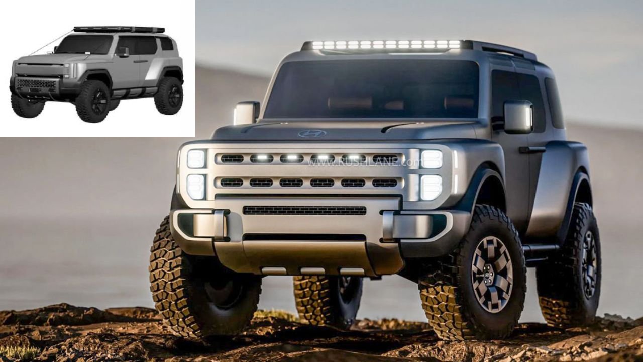 Hyundai Boulder SUV concept patented in India