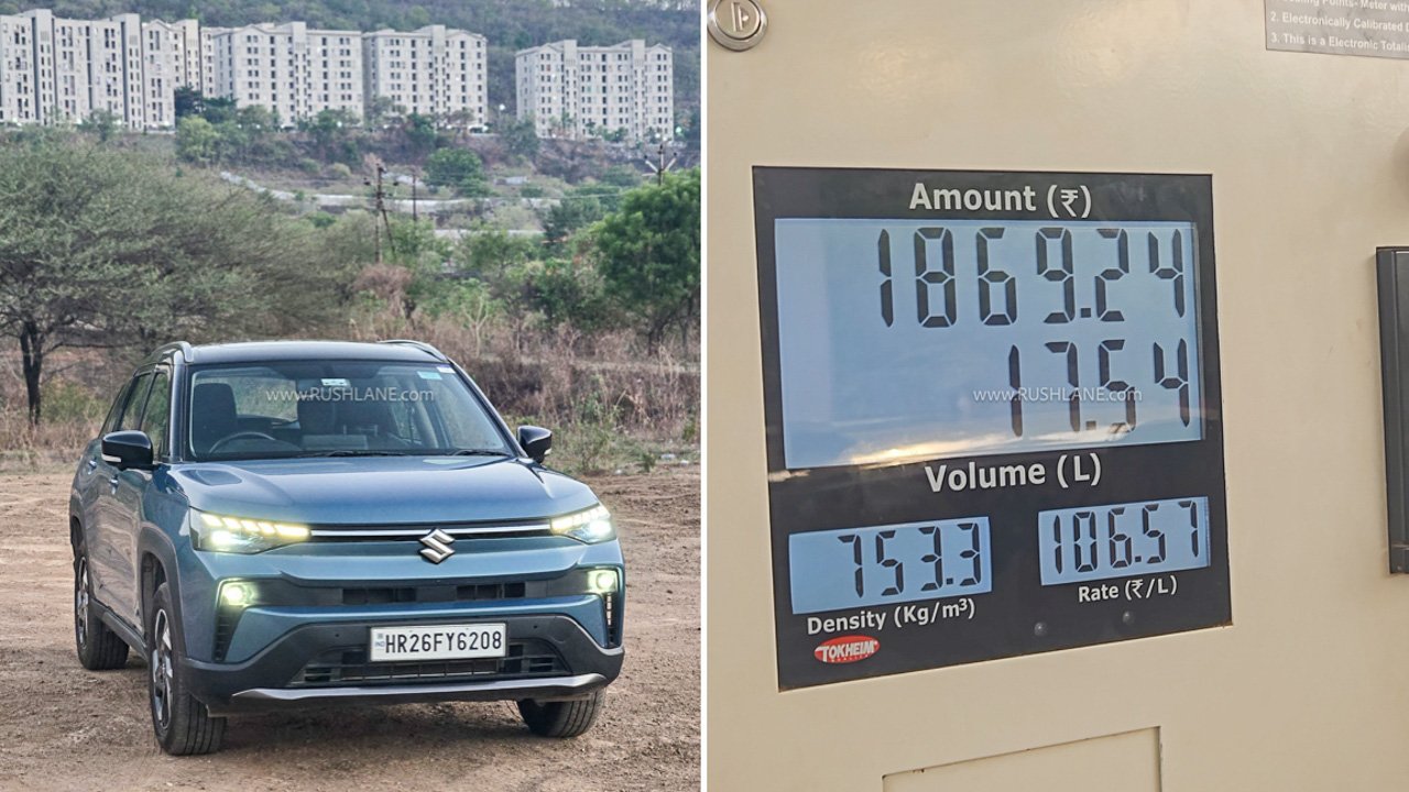 Maruti Victoris Hybrid Mileage Test Report