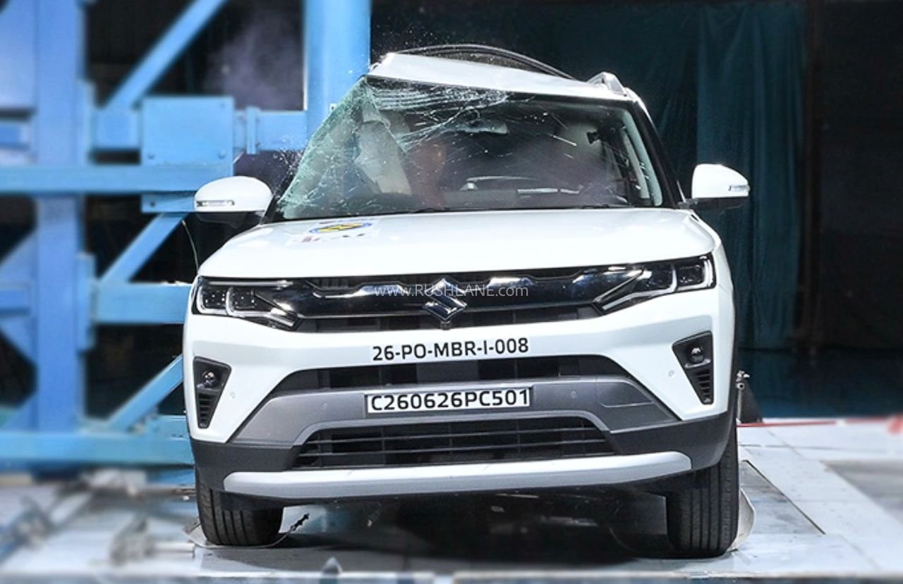 New Maruti Brezza Facelift Crash Test