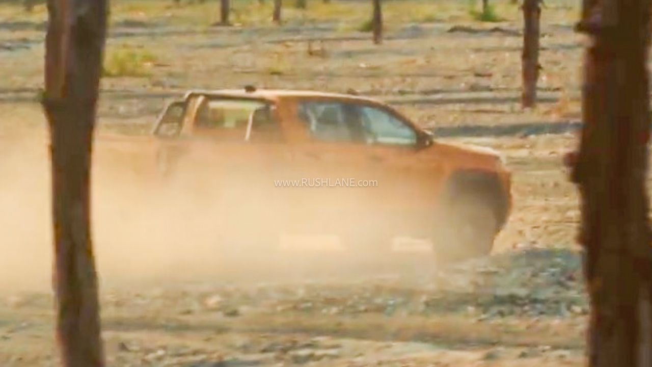 Teaser of new Toyota Hilux released