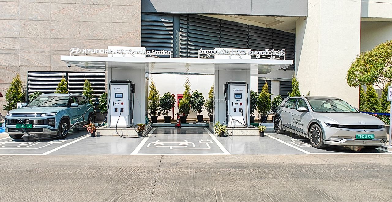 Hyundai India EV Charging Station
